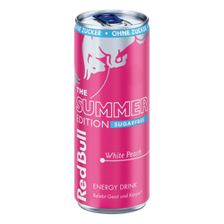 Red Bull Summer Edition SUGARFREE White Peach 24x0,25l