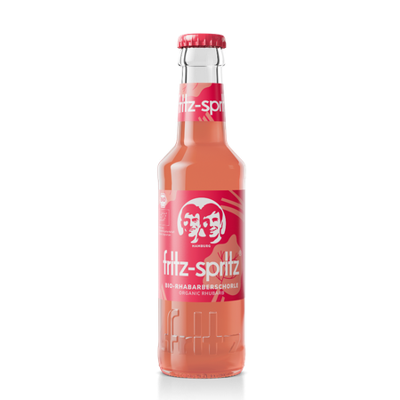 fritz spritz bio Rhabarberschorle 24x0,2l