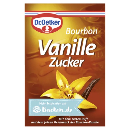 Dr. Oetker Bourbon-Vanillezucker 24g, 3 Päckchen