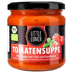 Little Lunch Bio Tomatensuppe mit Chili und Basilikum 350 ml