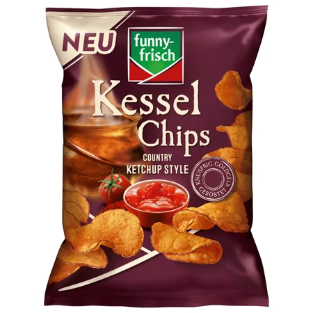 Funny-frisch Kessel Chips Country Ketchup 120g