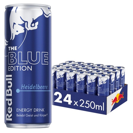 Red Bull The Blue Edition Heidelbeere 24x0,25l