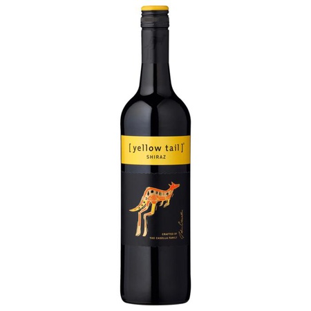 Yellow Tail Rotwein Shiraz trocken 0,75l (Australien, Rotwein)