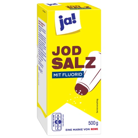 JA! Jodsalz mit Fluorid 500g