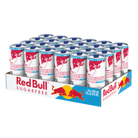 Red Bull The Cherry Edition Sugarfree 24x0,25l Pfand