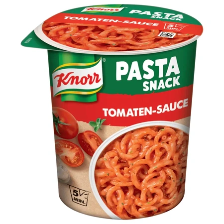 Knorr Pasta Snack Tomaten-Sauce 69g (Spaghetti in Tomatensauce)
