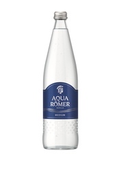Aqua Römer Medium 12x0,75l Glas neue Kiste