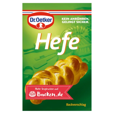 Dr. Oetker Hefe 28g, 4 Päckchen