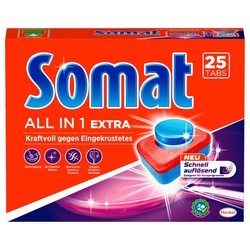 Somat 10 All-in-1 440g, 25 Tabs