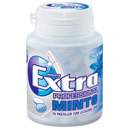 Wrigley's Extra Mints Professional Classic Mint 70 Pastillen