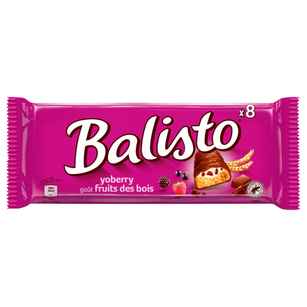 Balisto Schokoriegel Joghurt-Beeren-Mix 8x18,5g Balisto Schokoriegel Joghurt-Beeren-Mix 8x18,5g