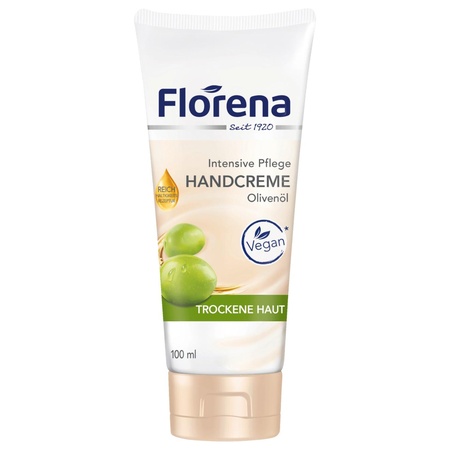 Florena Handcreme mit Olivenöl vegan 100ml