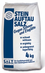 Steinauftausalz Streusalz Beutel 4 kg