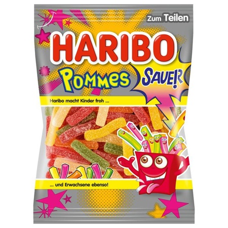 Haribo Pommes Sauer 200g (Fruchtgummi)