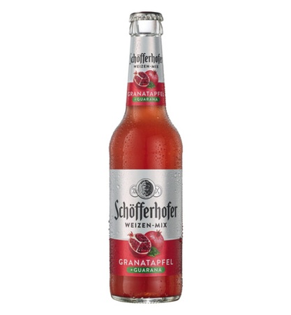 Schöfferhofer Granatapfel Guarana 4x6x0,33l