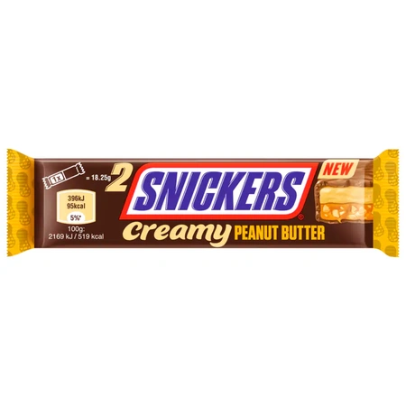 Snickers Creamy Peanut Butter 36,5g