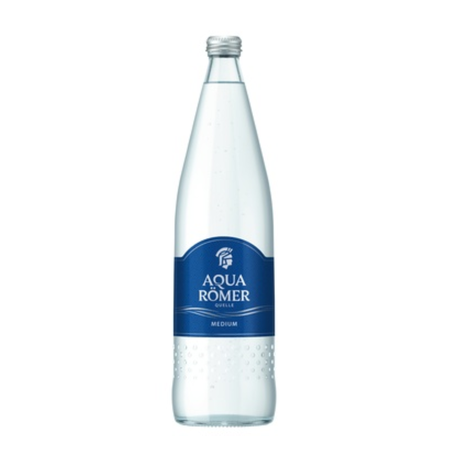 Aqua Römer medium 6x1,0l Glas