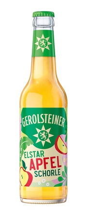 Gerolsteiner Apfelschorle Elstar 24x0,33l Glas