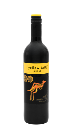 Yellow Tail Rotwein Shiraz trocken 0,75l (Australien, Rotwein)
