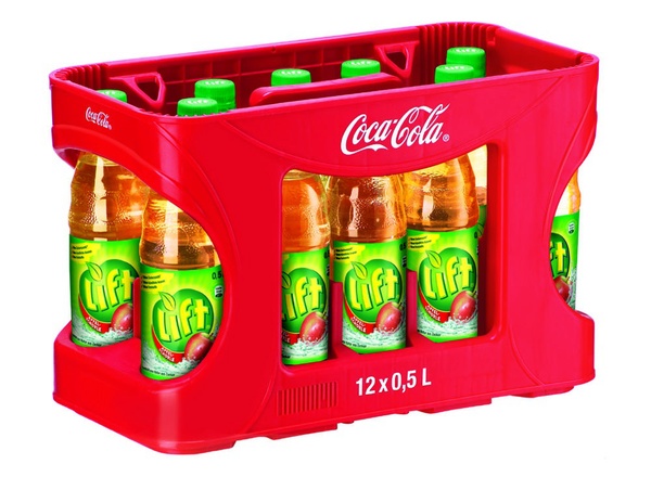 Lift Apfelschorle 12x0,5l PEW Kiste