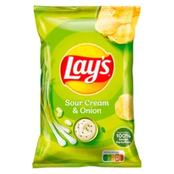 Lay's Sour Cream  Onion Chips 150g