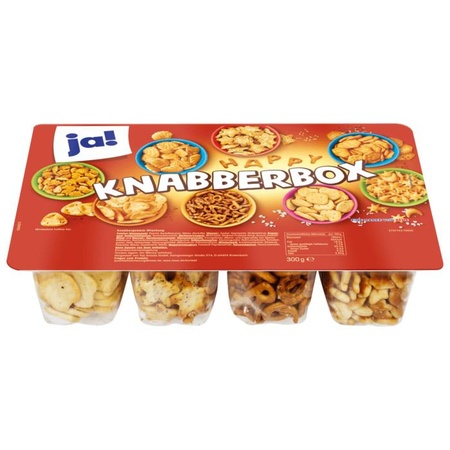 ja! Happy Knabberbox 300g (Knabbergebäck Mischung)