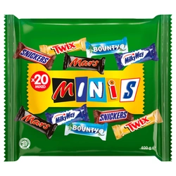 Minis Mixed Minis 20 Schokoriegel 400g