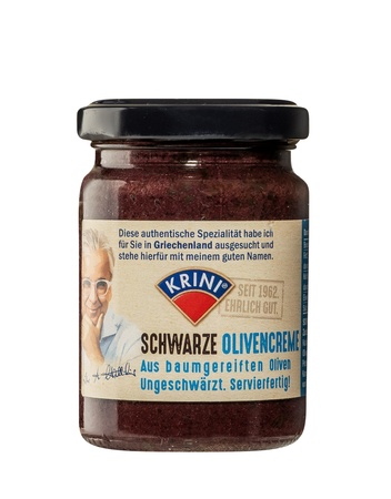 Krini Schwarze Olivencreme 156ml