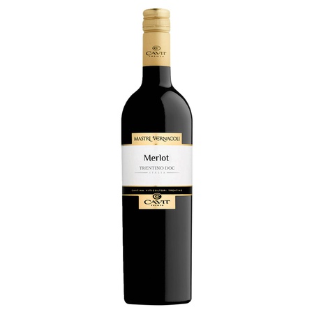 Merlot Trentino Cavit Trento 0,75l (Italien, Rotwein)