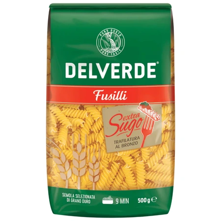 Delverde Fusilli Extra Sugo 500g