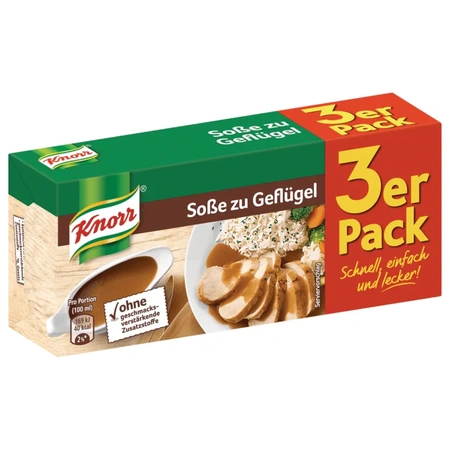 Knorr Geflügel Soße 3 x 250 ml