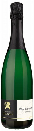 Esslinger Weißburgunder Sekt brut 0,75l (Esslinger Schenkenberg, Sekt, brut)