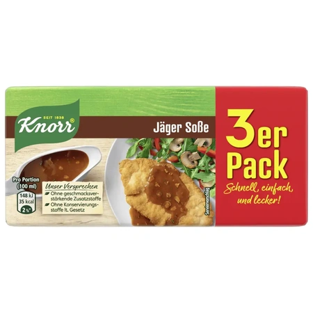 Knorr Jäger Soße 3x250 ml