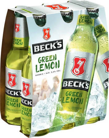 Becks Green Lemon 6 x 0,33l