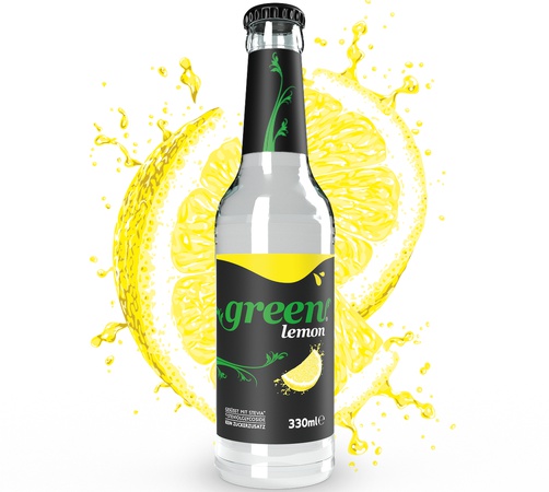 green lemon 24x0,33l Glas