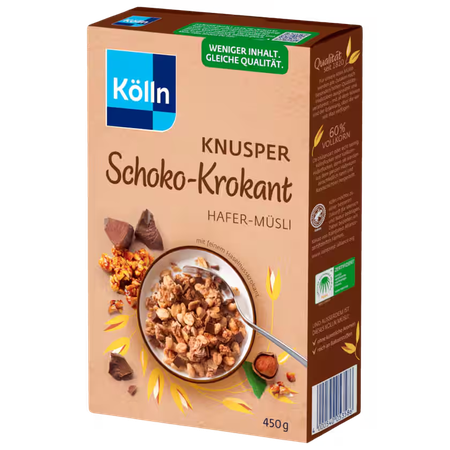 Kölln Müsli Knusper Schoko-Krokant 450g