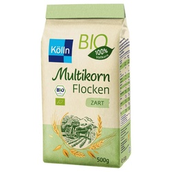 Kölln Bio Multikorn-Flocken zart 500g - Bio 5 Korn Getreidemischung