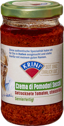 Krini Crema di Pomodori Secchi, Getrocknete Tomaten, streichfähig 212ml