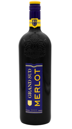 Grand Sud Rotwein Merlot trocken 1l (Frankreich, Rotwein)