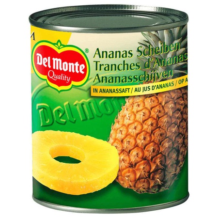 Del Monte Ananas Scheiben in Saft 510g