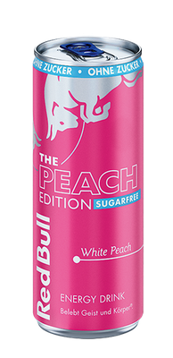 Red Bull The PEACH Edition SUGARFREE 24x0,25l