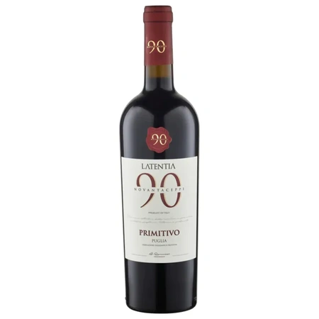 Latentia Novantaceppi Primitivo 0,75l (Italien, Rotwein)
