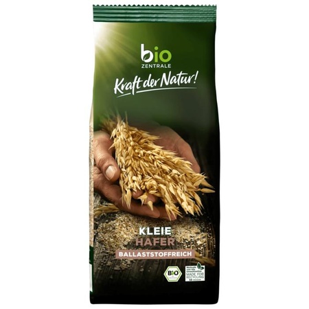 biozentrale Kleie Hafer 500gr