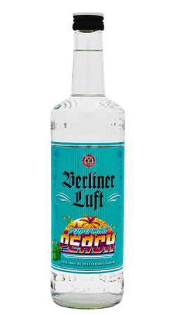 Berliner Luft Peach Pfefferminzlikör 18%  0,7l