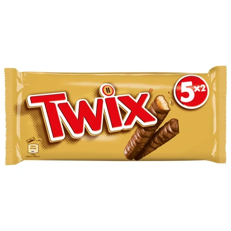 Twix Schokoriegel 5x50g - Knusperkeks , Karamell, Milchschokolade