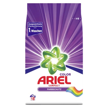 Ariel Colorwaschmittel Pulver Compact 1,35kg 18 WL