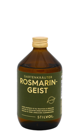 STILVOL. Gartenkräuter Rosmarin 38%  0,5l