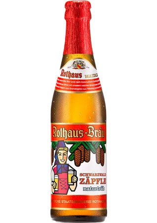 Rothaus Schwarzwald Zäpfle naturtrüb 10x0,33l