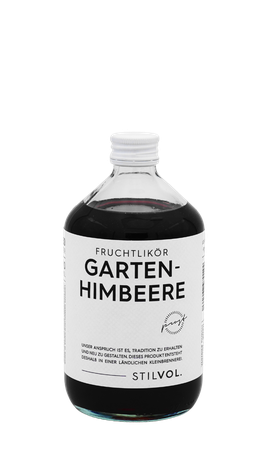 STILVOL. Fruchtlikör Gartenhimbeere 19%  0,5l