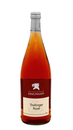 Esslinger Trollinger Rose 12x1,0l (Esslinger Schenkenberg, Weißherbst/ Rose, halbtrocken)